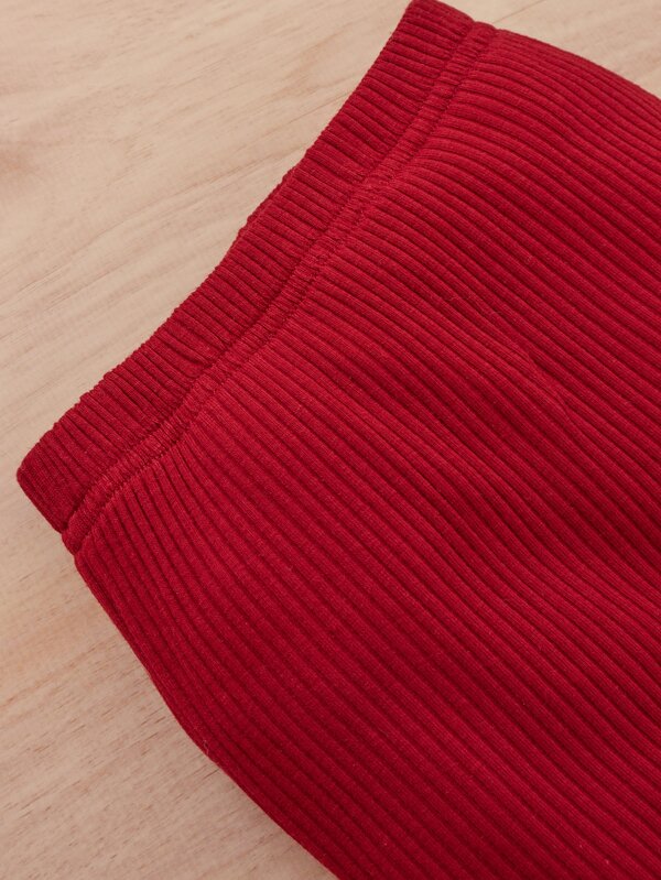 Conjunto de 2 piezas para bebé niña, body y joggers