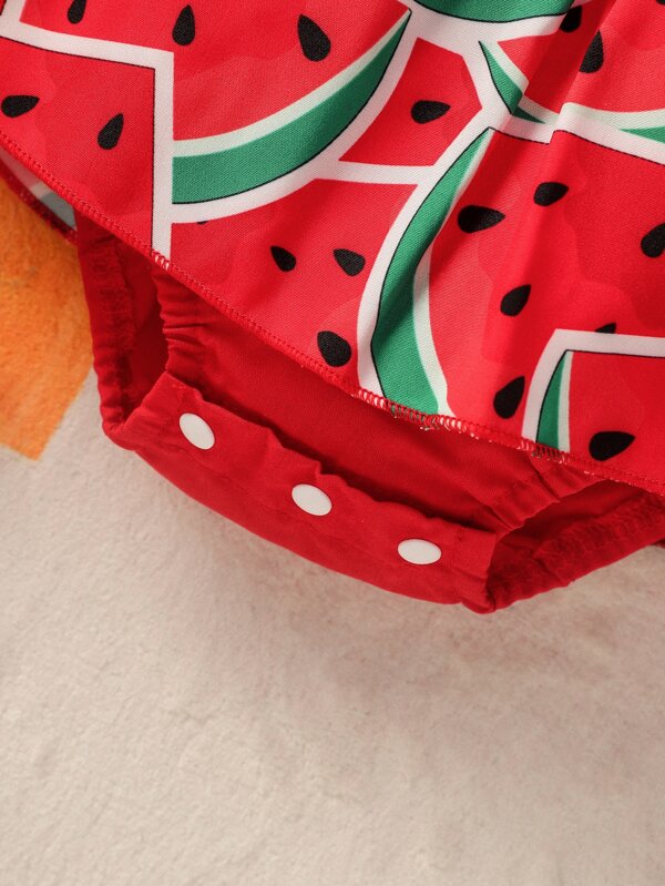 Set de 2 piezas para bebé niña, body con falda y lazo