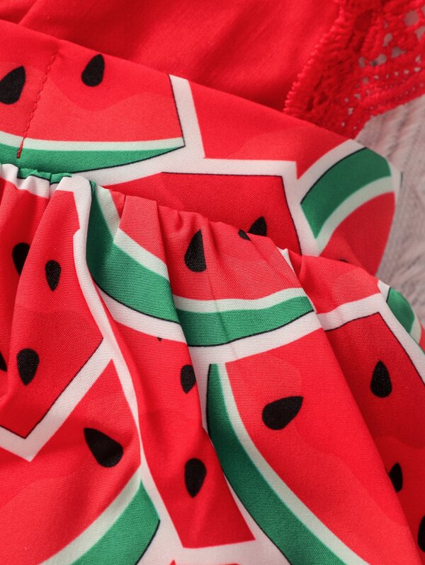 Set de 2 piezas para bebé niña, body con falda y lazo