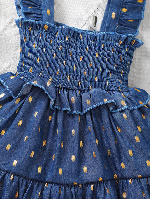 Vestido con lazo para bebé niña