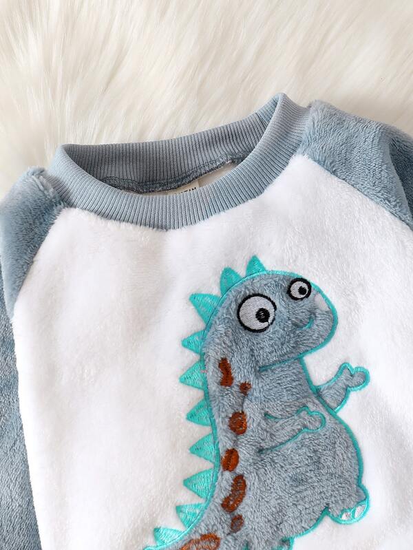 Conjunto de 2 piezas para bebé y niños pequeños, sweater y mono