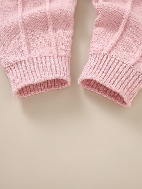 Set de 3 piezas para bebé niña, braga, gorro y toalla