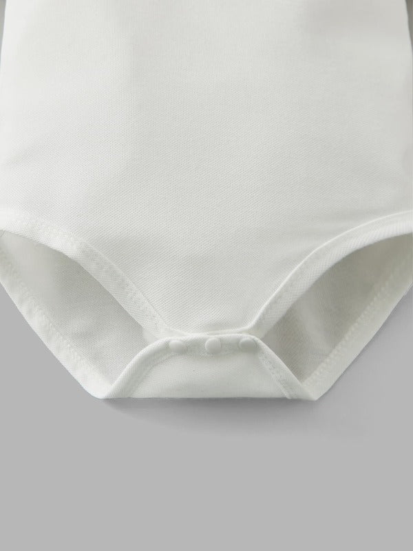 Conjunto de 2 piezas para bebé niño, body y shorts
