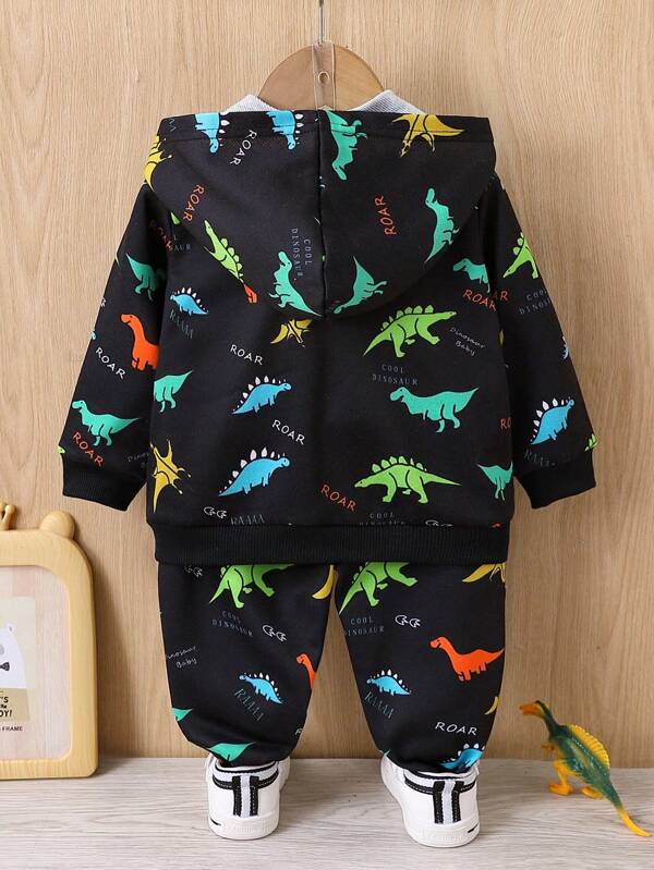 Conjunto de 2 piezas para bebé y niños pequeños, sudadera y joggers