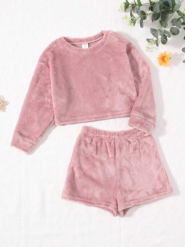 Conjunto de 2 piezas para niñas pequeñas,