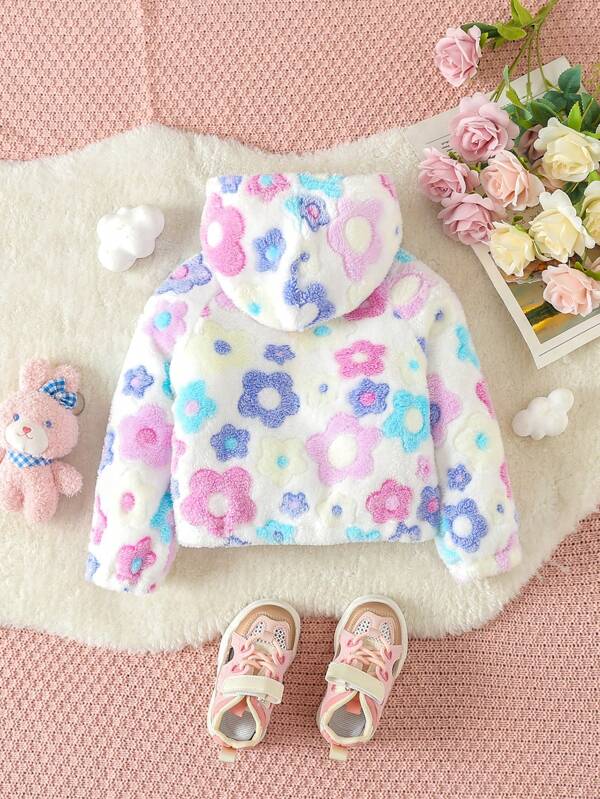 Pulóver de flores para bebé y niñas pequeñas