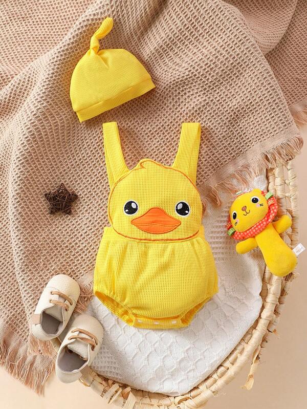 Set de 2 piezas de patito para bebé niño
