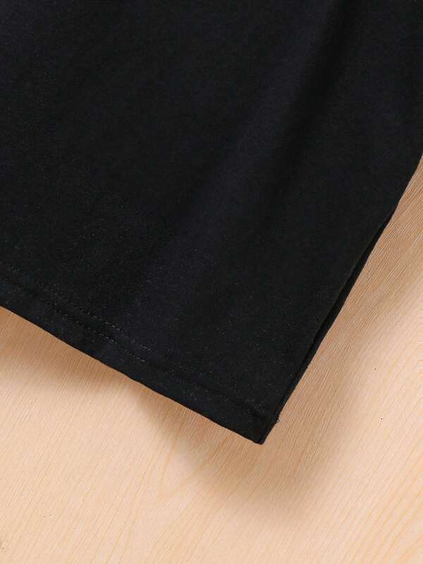 Conjunto de 2 piezas para bebé y niños pequeños, franela y braga corta