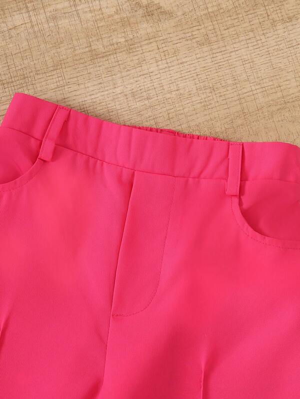 Conjunto 2 piezas para niñas pequeñas, chaleco y pantalón