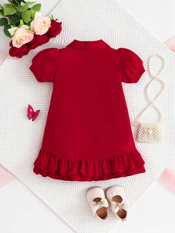 Vestido de bebé y niñas pequeñas