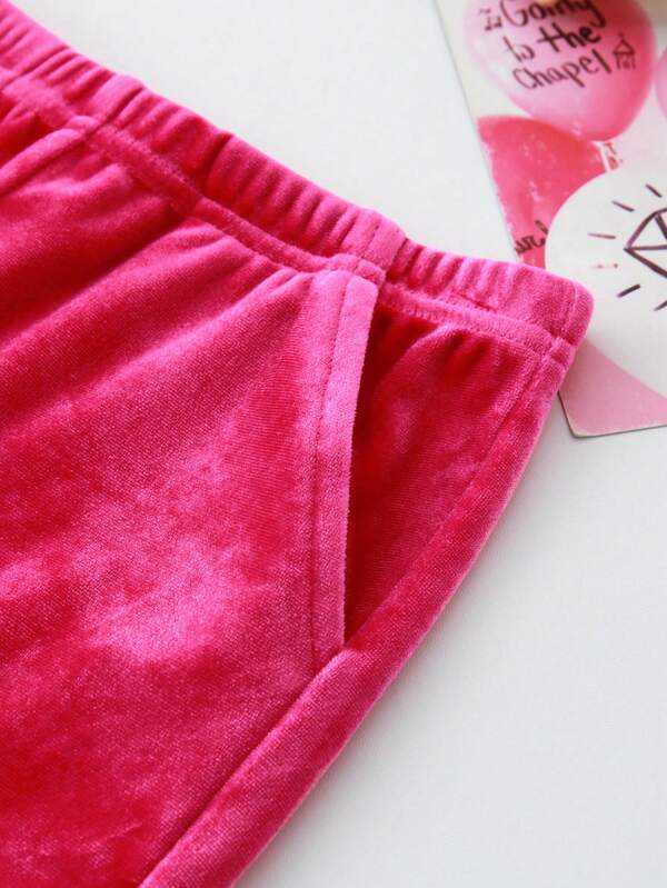Conjunto 2 piezas para bebé y niñas pequeñas, sweater y joggers