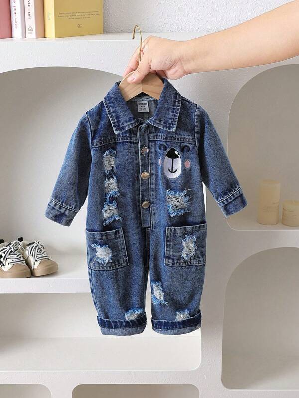 Braga para bebé niño en denim
