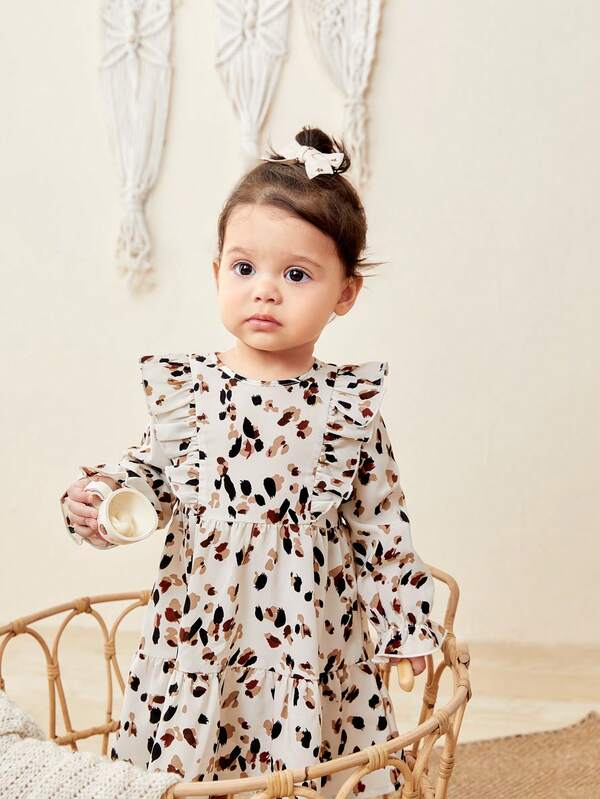 Vestido vaquero para bebé y niñas pequeñas
