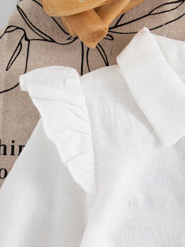 Conjunto de 2 piezas para bebé y niñas pequeñas, camisa y pantalón