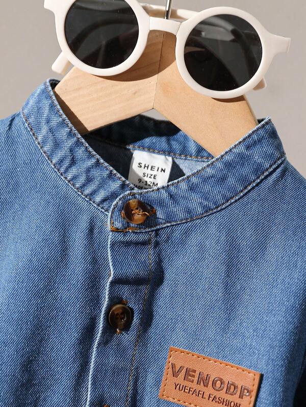 Conjunto de 2 piezas para bebé y niños pequeños, camisa y pantalón