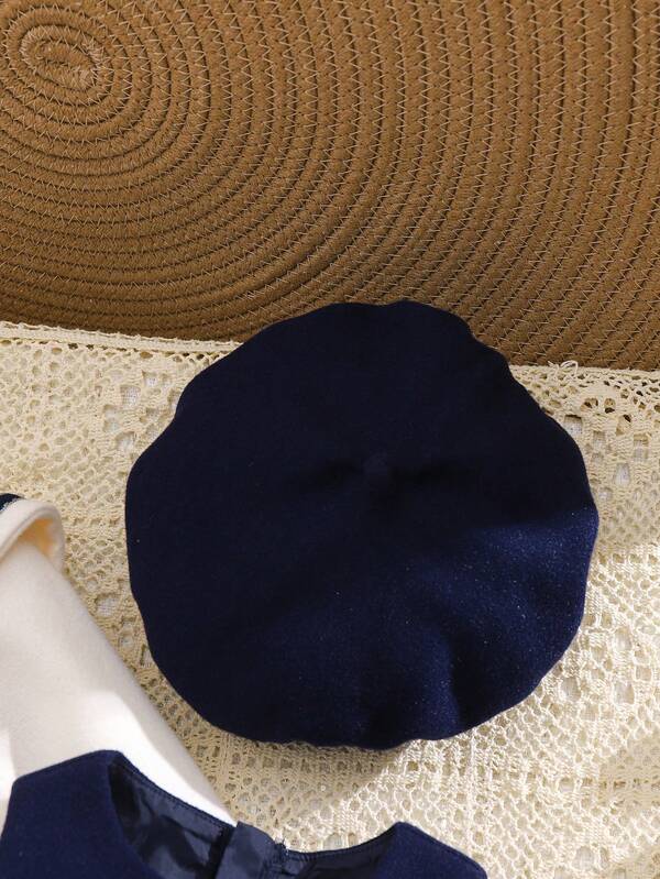 Set de 3 piezas para bebé y niñas pequeñas, vestido, cardigán y bohina