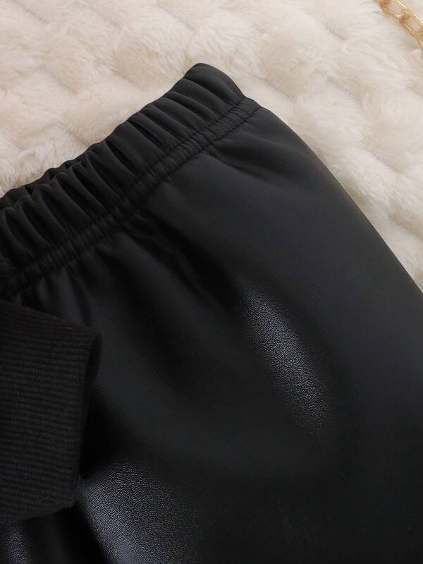 Set de 3 piezas para bebé y niñas pequeñas, sweater, pantalón y bohina