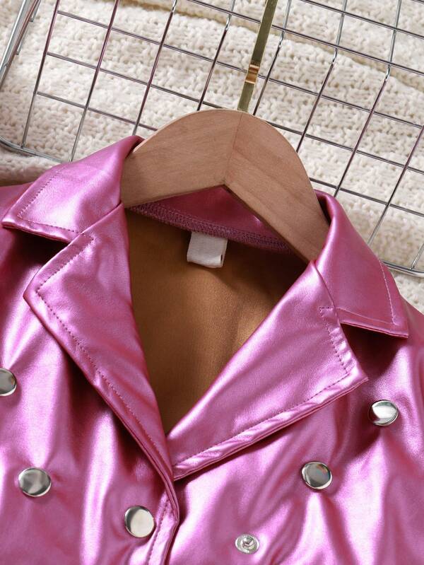 Conjunto de 2 piezas para niñas pequeñas, vestido y chaqueta