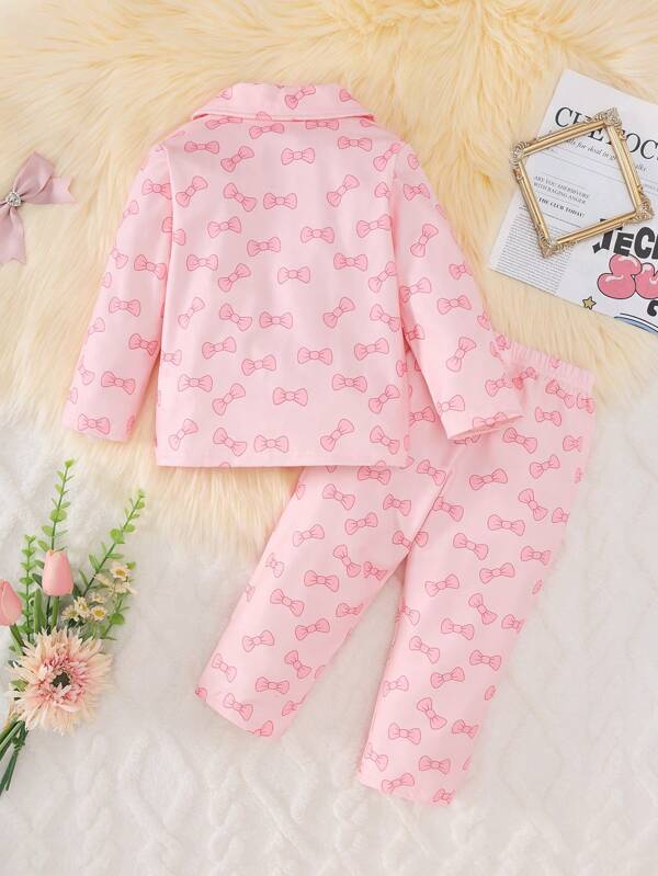 Conjunto de 2 piezas para bebé niña, camisa y mono