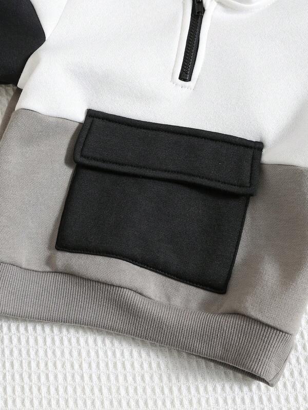 Conjunto de 2 piezas para bebé y niños pequeños, sudadera y joggers
