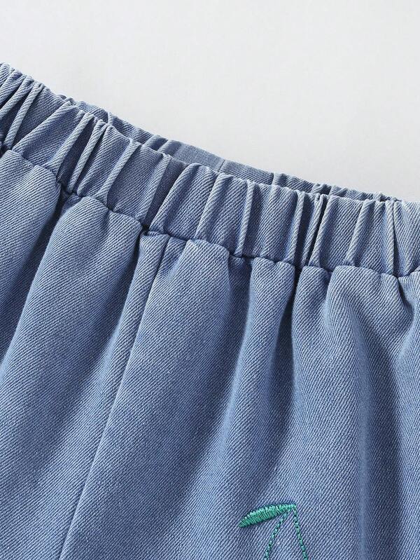 Conjunto de 2 piezas para niñas pequeñas, sweater y pantalón
