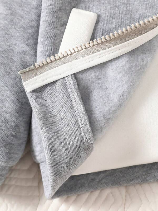 Set de 3 piezas para bebé y niñas pequeñas, sweater, chaqueta y joggers