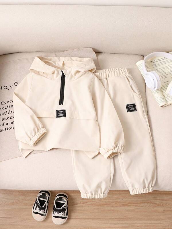 Conjunto de 2 piezas para bebé y niños pequeños, sudadera y joggers