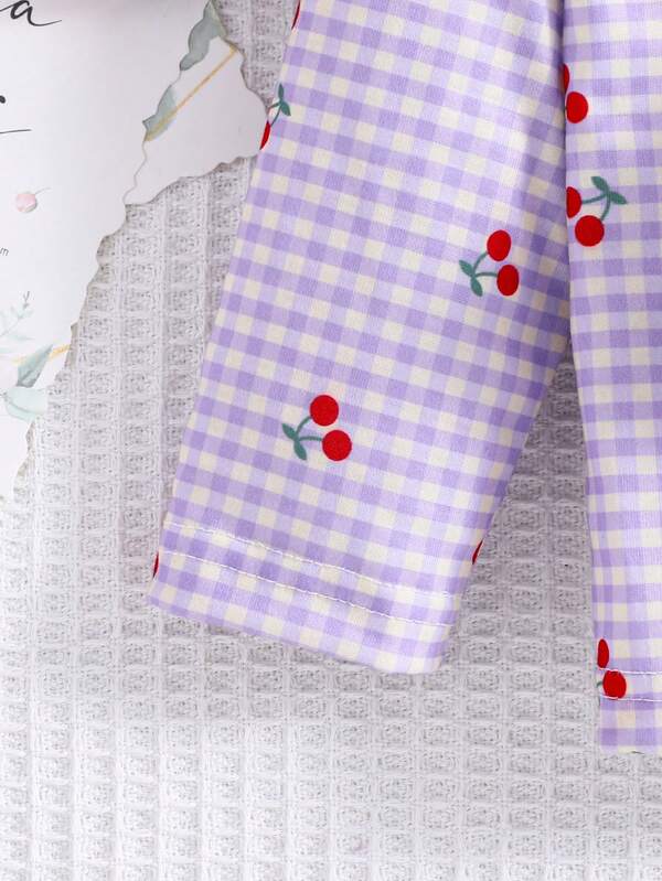 Conjunto de 2 piezas para bebé y niñas pequeñas, sweater y mono