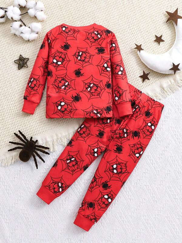Conjunto de 2 piezas para niños pequeños, sweater y mono