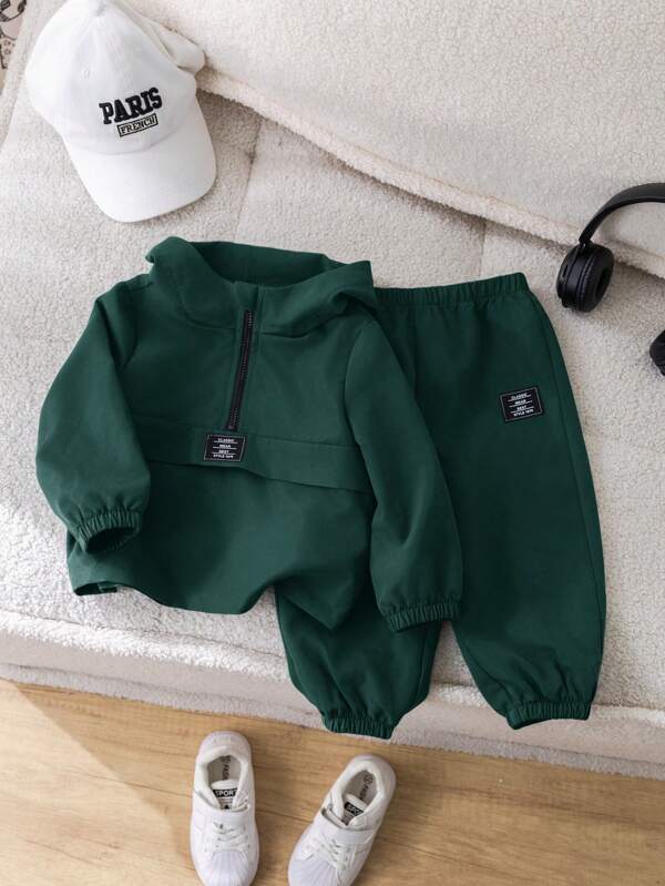 Conjunto de 2 piezas para bebé y niños pequeños, sudadera y joggers