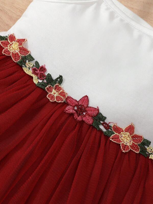 Conjunto de 2 piezas para bebé y niñas pequeñas, vestido y chaleco