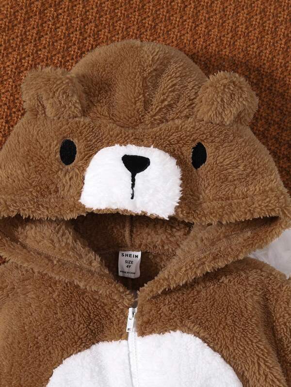 Mameluco de oso para niños pequeños