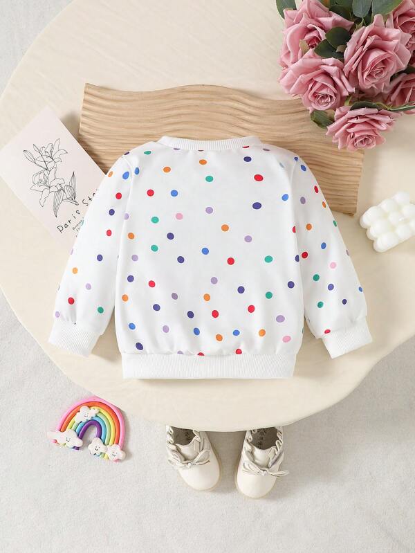 Sweater de arcoíris para bebé y niñas pequeñas