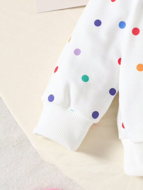 Sweater de arcoíris para bebé y niñas pequeñas