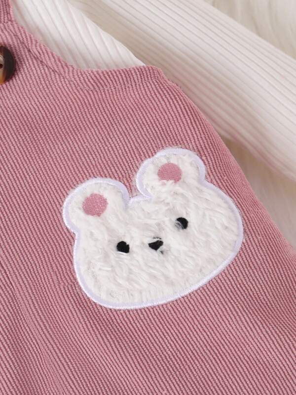 Conjunto de 2 piezas para bebé niña, sweater y vestido