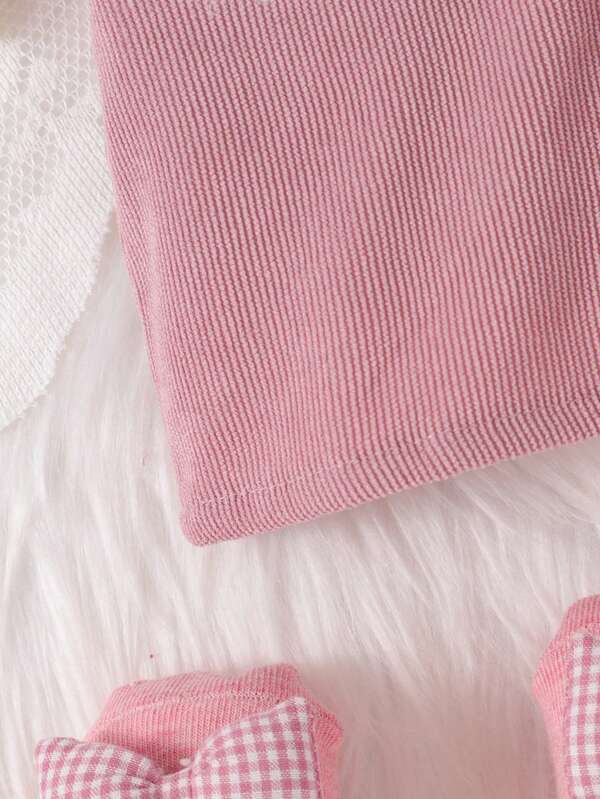 Conjunto de 2 piezas para bebé niña, sweater y vestido