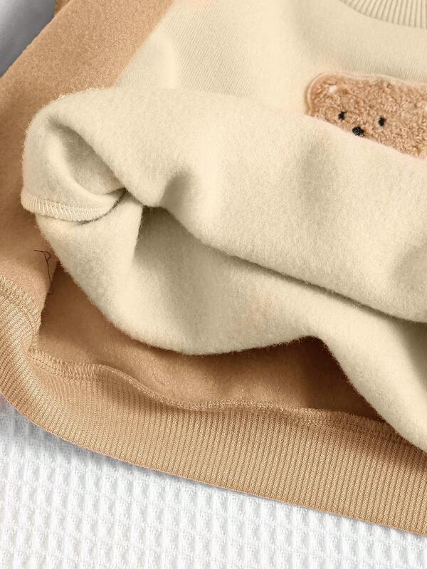 Set de 3 piezas para bebé y niño pequeño, sweater, chaleco y joggers