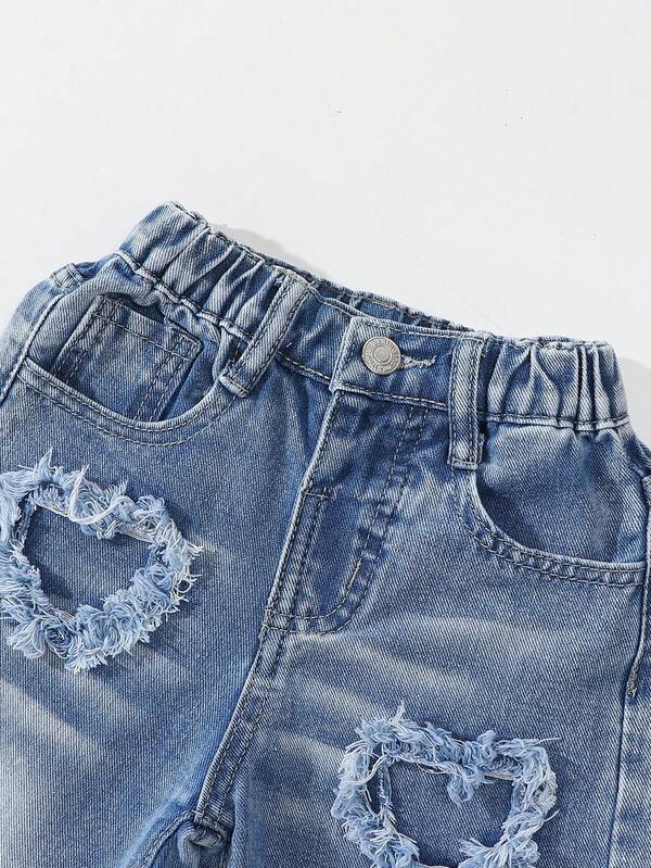 Pantalones anchos para niñas pequeñas