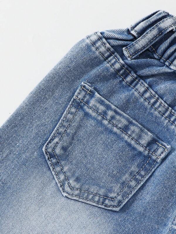 Pantalones anchos para niñas pequeñas