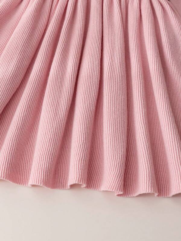 Vestido de punto para niñas pequeñas