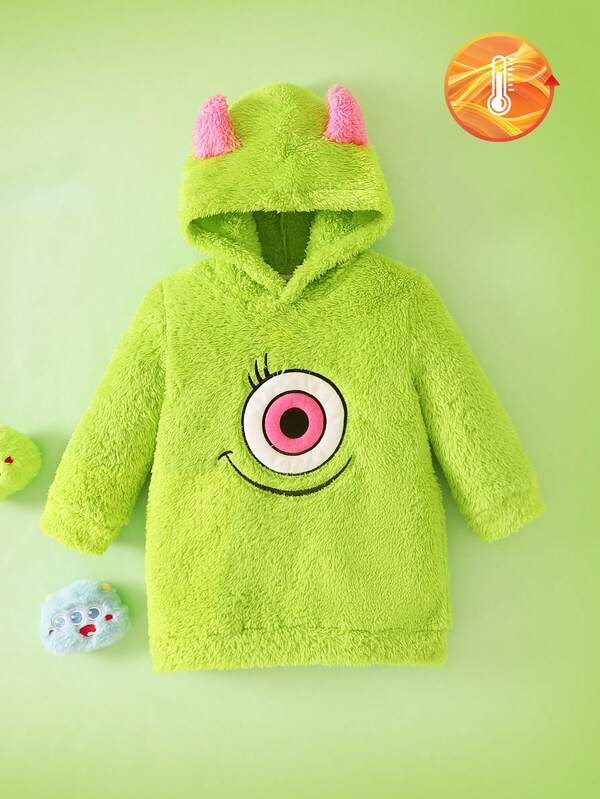 Sweater de monstruo feliz para bebé y niñas pequeñas