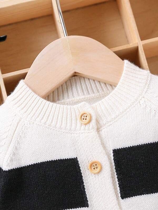 Conjunto de 2 piezas para bebé y niños pequeños, sweater y braga