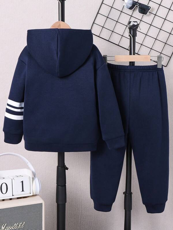 Conjunto de 2 piezas para bebé y niños pequeños, sudadera y joggers