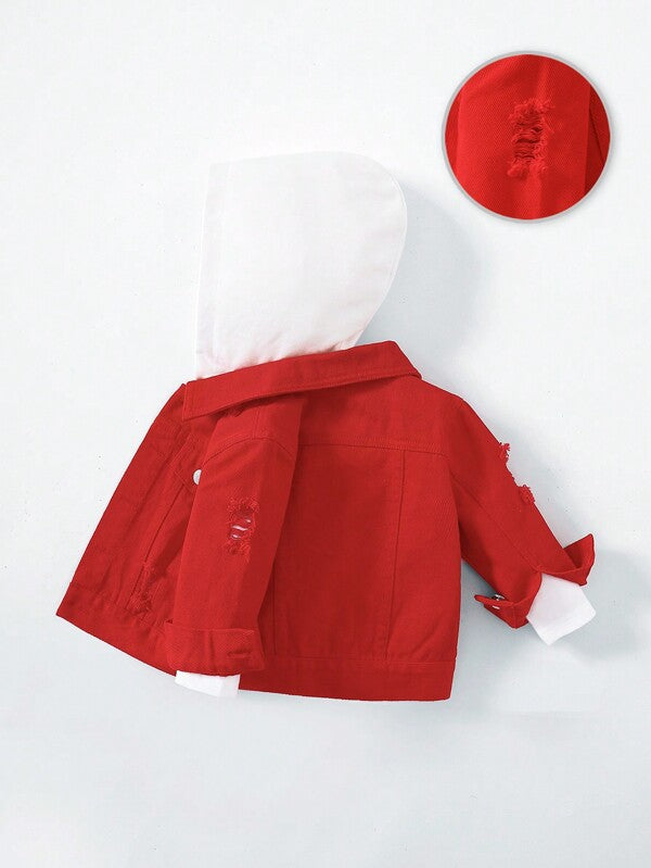 Chaqueta con capucha para bebé niño