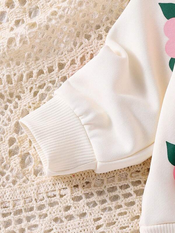 Conjunto de 2 piezas para bebé y niñas pequeñas, sweater y leggins