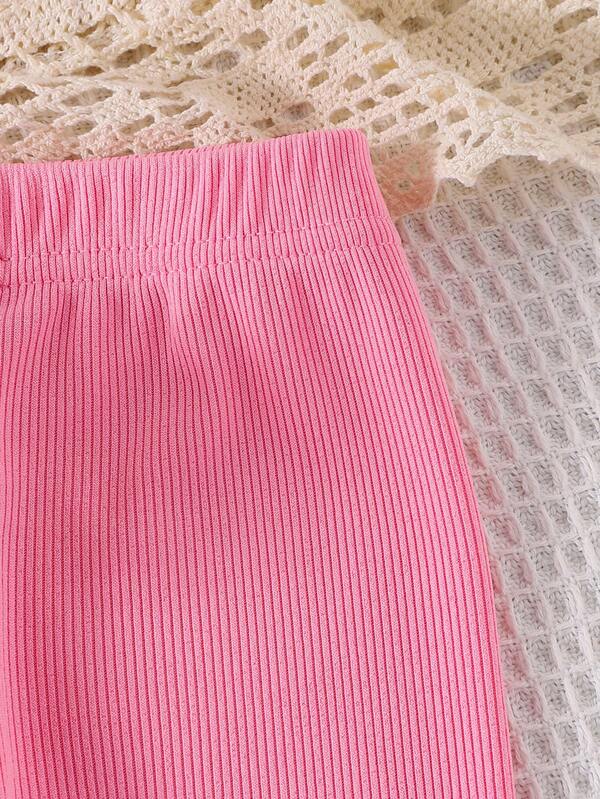 Conjunto de 2 piezas para bebé y niñas pequeñas, sweater y leggins