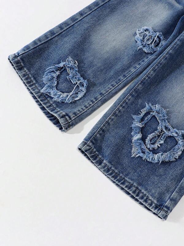 Pantalones anchos para niñas pequeñas