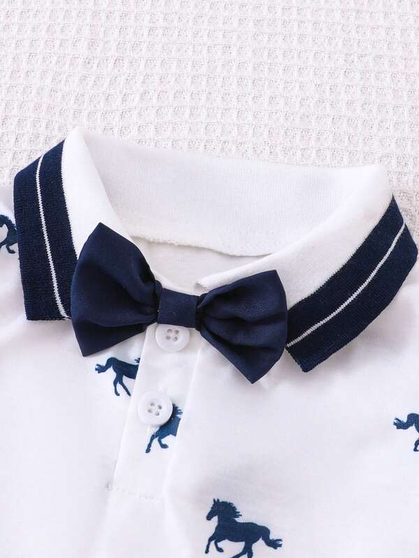Conjunto de 2 piezas para bebé y niños pequeños, body y overall