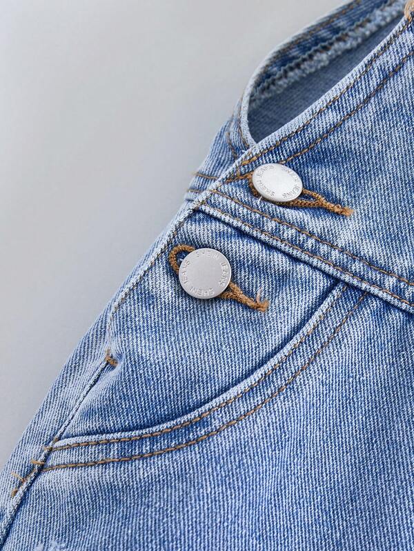 Braga denim para bebé y niñas pequeñas