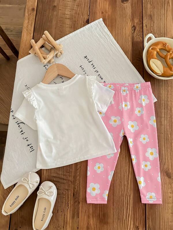 Conjunto de 2 piezas para bebé niña